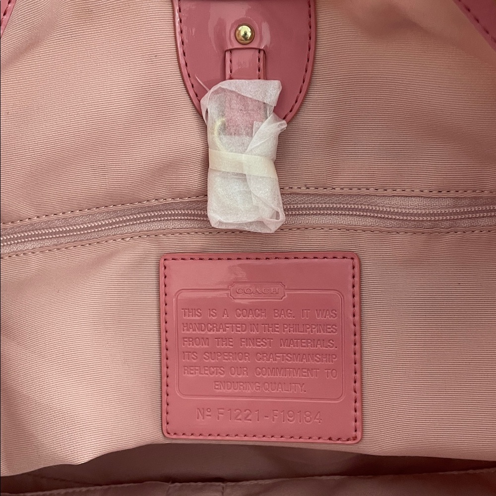 Coach Beach Collection Multicolor Tote - Picture 11 of 12